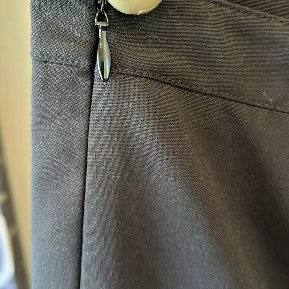 🥑Club Monaco pleated drop waist mini skirt black size 0 Tenniscore